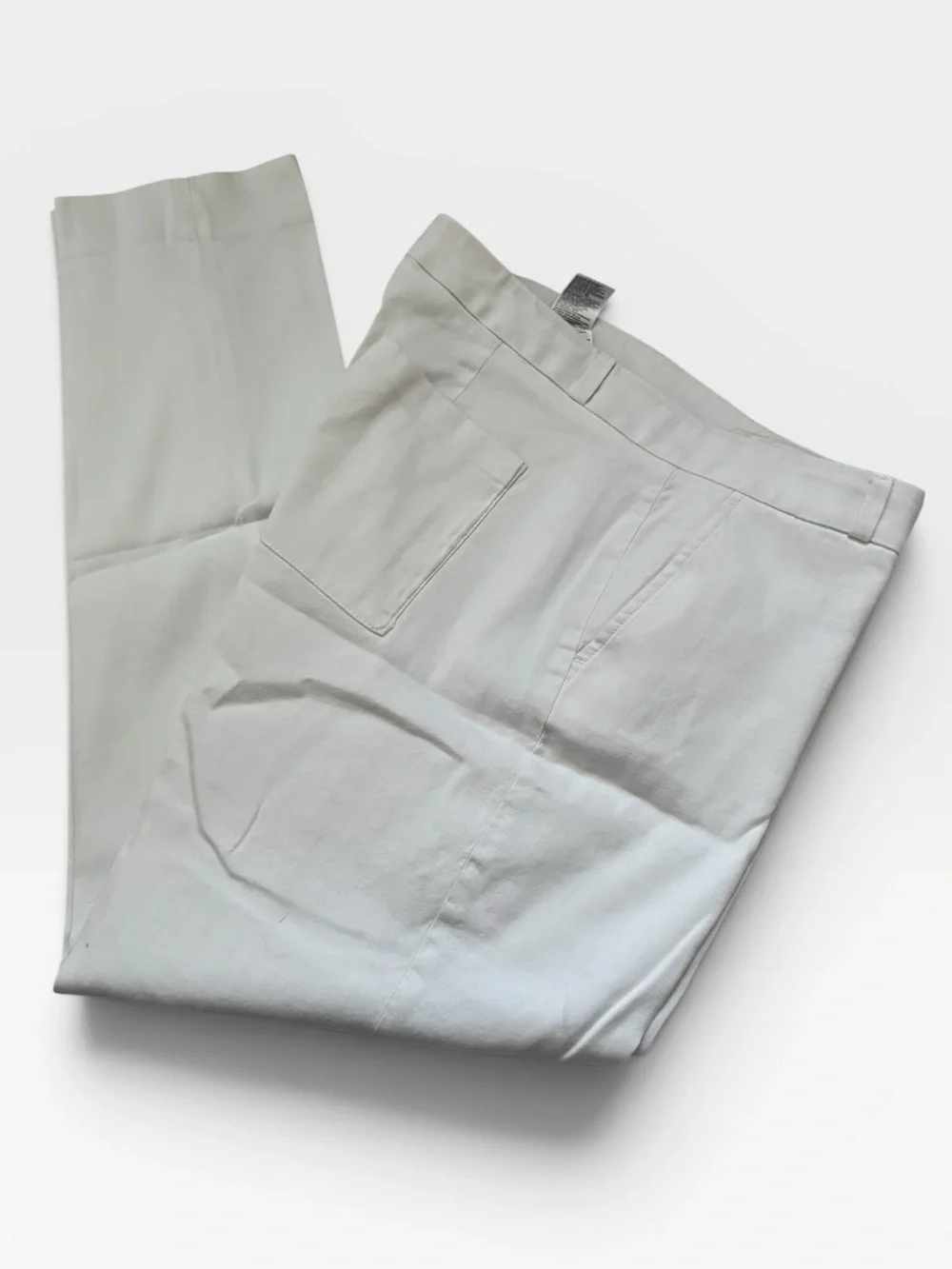 Banana Republic Avery linen cotton blend white pants‎ Sz 14